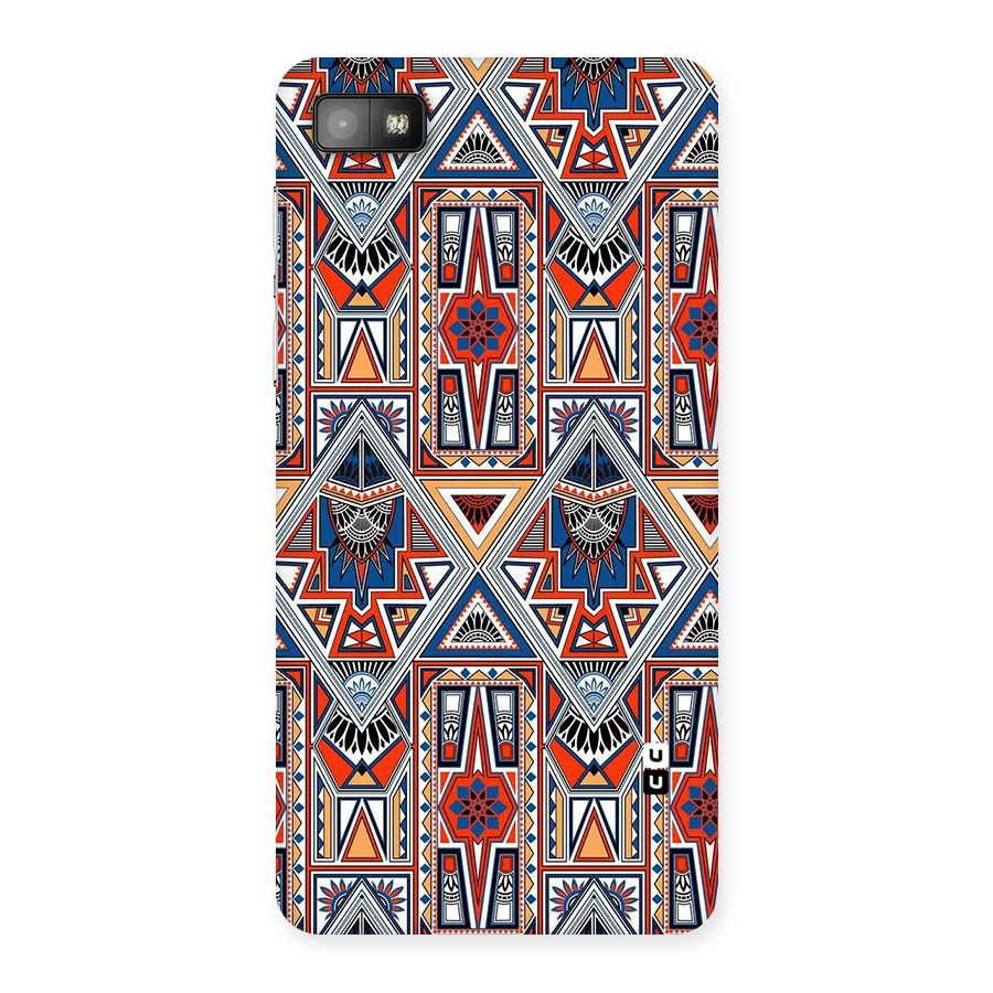 Creative Aztec Art Back Case for Blackberry Z10
