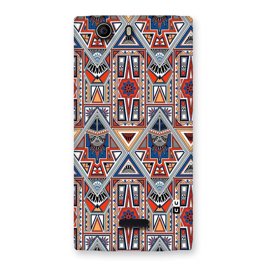 Creative Aztec Art Back Case for Canvas Nitro 2 E311