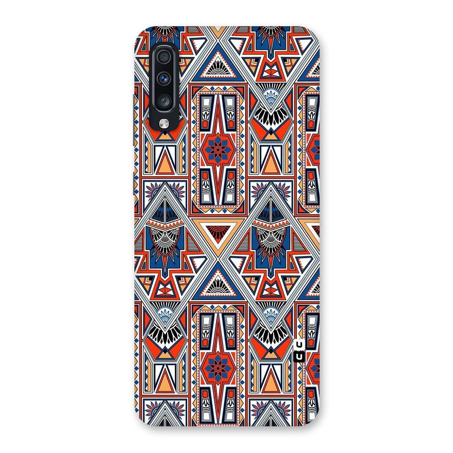 Creative Aztec Art Back Case for Galaxy A70s