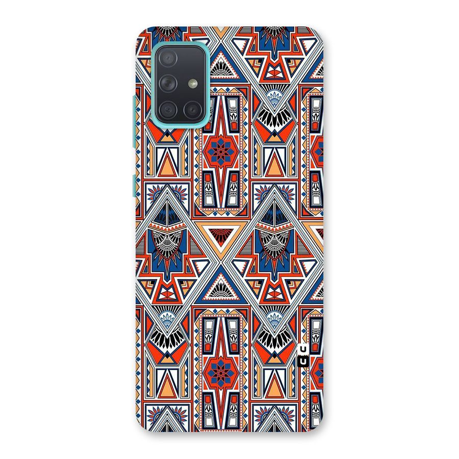 Creative Aztec Art Back Case for Galaxy A71