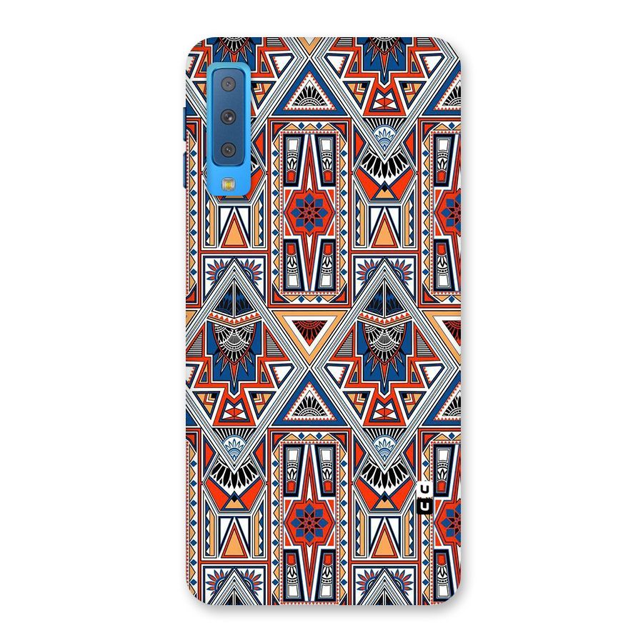 Creative Aztec Art Back Case for Galaxy A7 (2018)