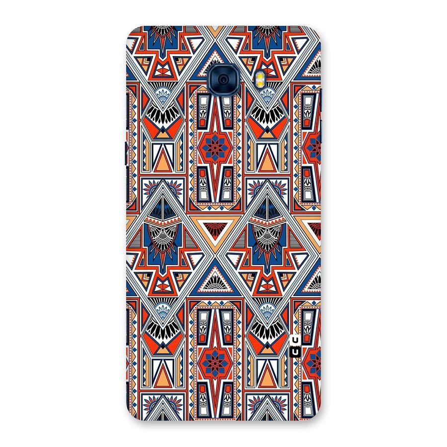 Creative Aztec Art Back Case for Galaxy C7 Pro