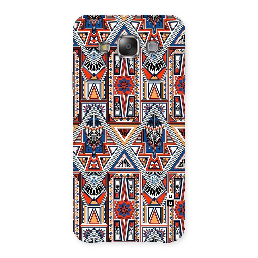Creative Aztec Art Back Case for Galaxy E7