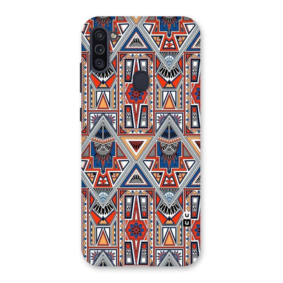 Creative Aztec Art Back Case for Galaxy M11