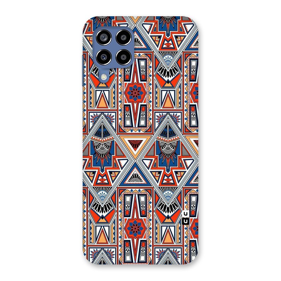 Creative Aztec Art Back Case for Galaxy M53 5G