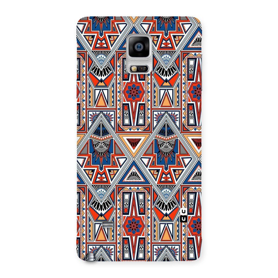 Creative Aztec Art Back Case for Galaxy Note 4