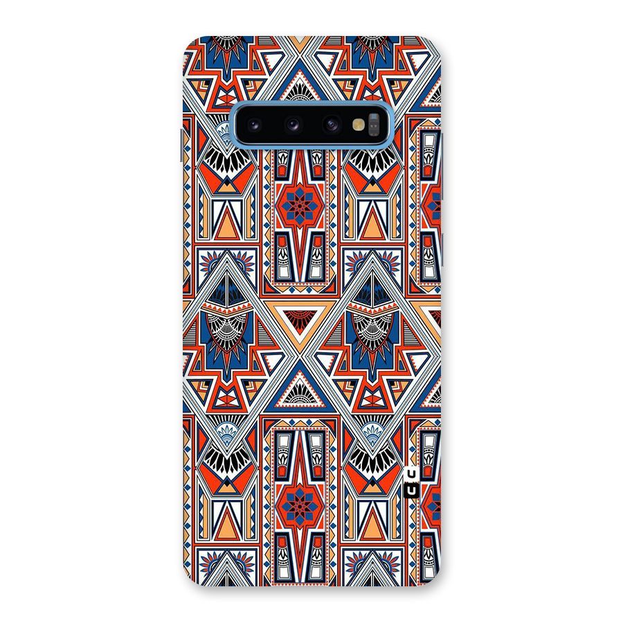 Creative Aztec Art Back Case for Galaxy S10 Plus