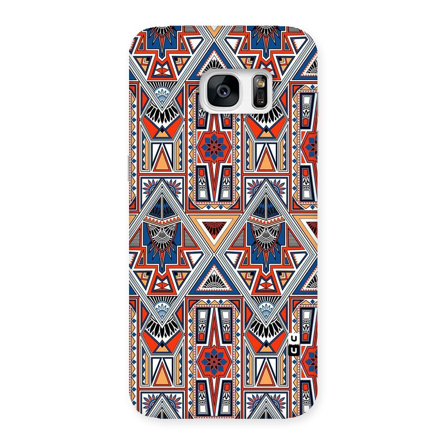 Creative Aztec Art Back Case for Galaxy S7 Edge