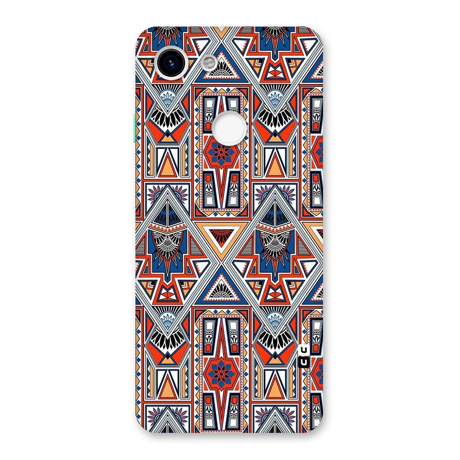 Creative Aztec Art Back Case for Google Pixel 3