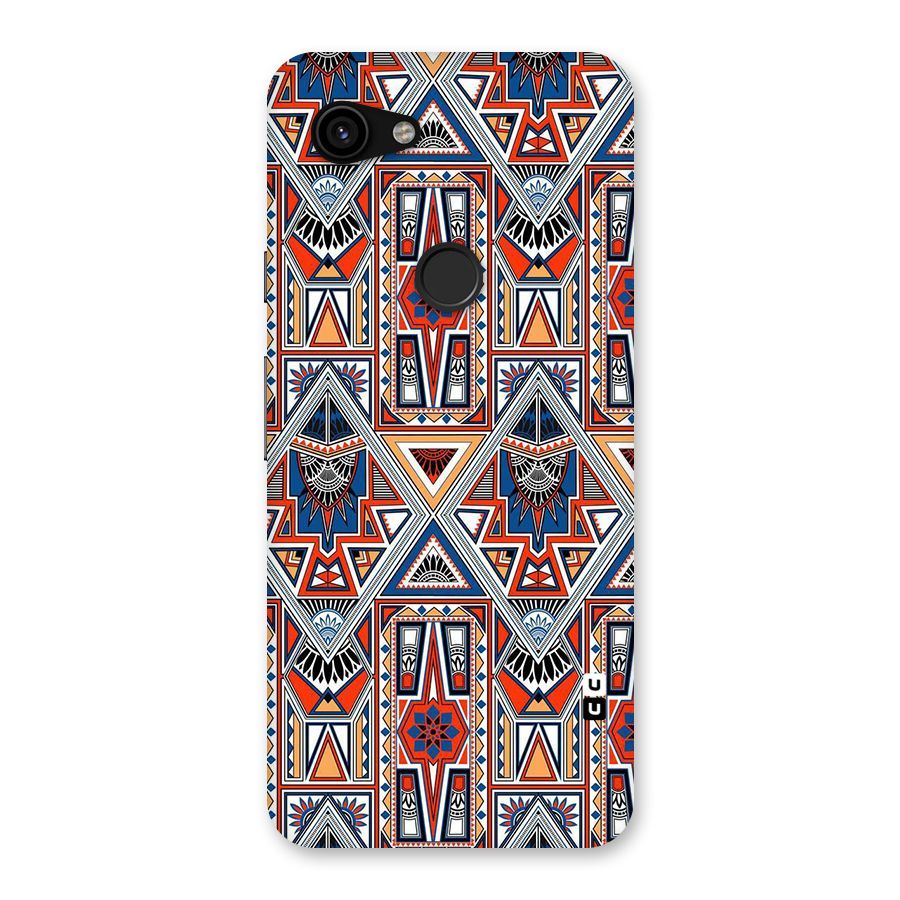 Creative Aztec Art Back Case for Google Pixel 3a