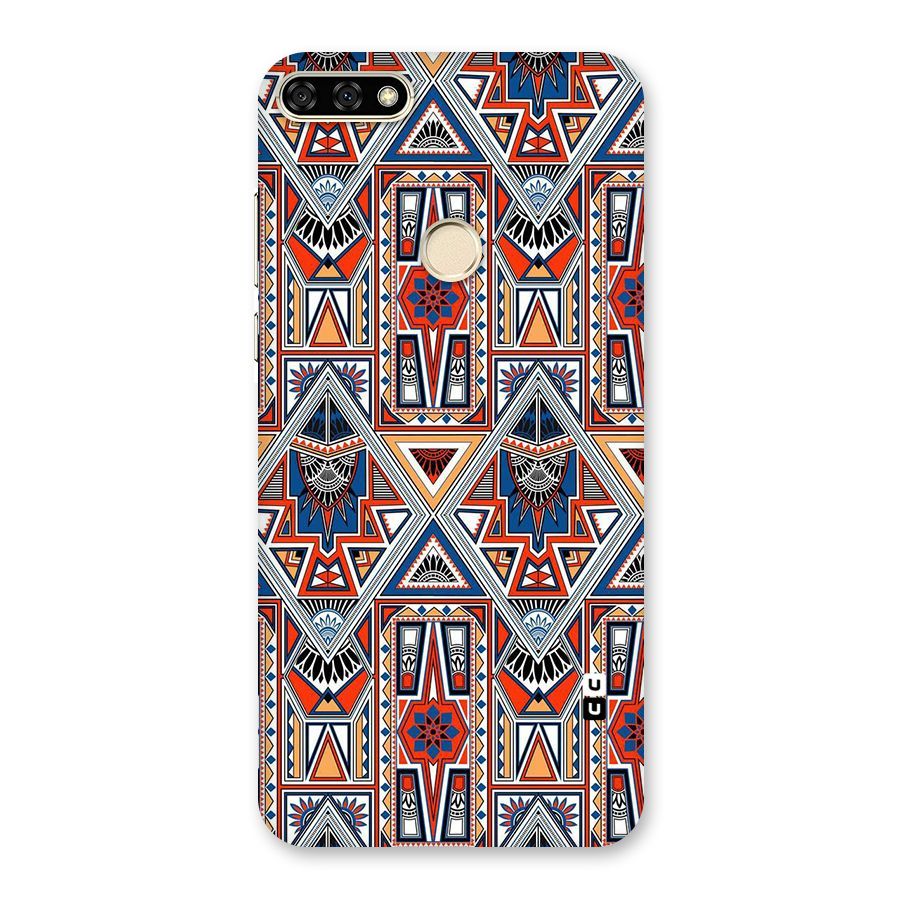 Creative Aztec Art Back Case for Honor 7A