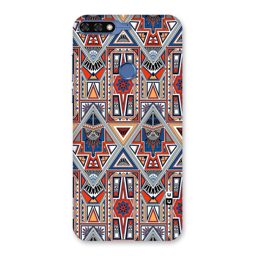Creative Aztec Art Back Case for Honor 7C