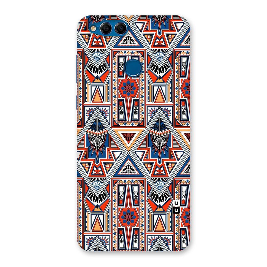 Creative Aztec Art Back Case for Honor 7X