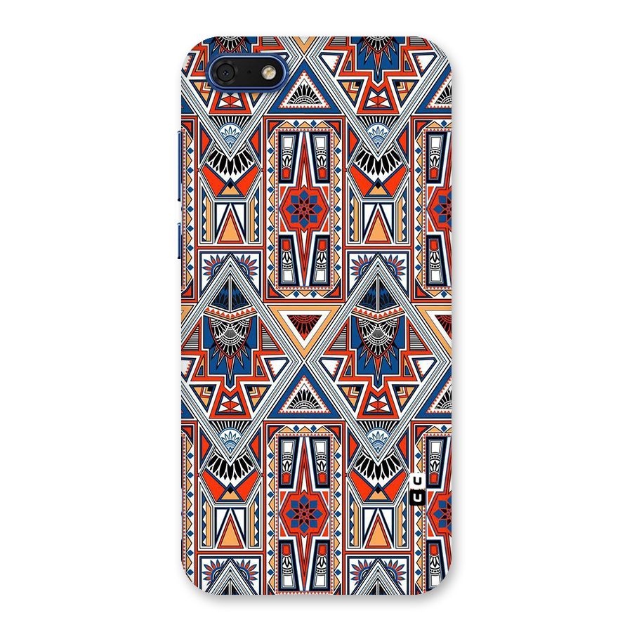 Creative Aztec Art Back Case for Honor 7s