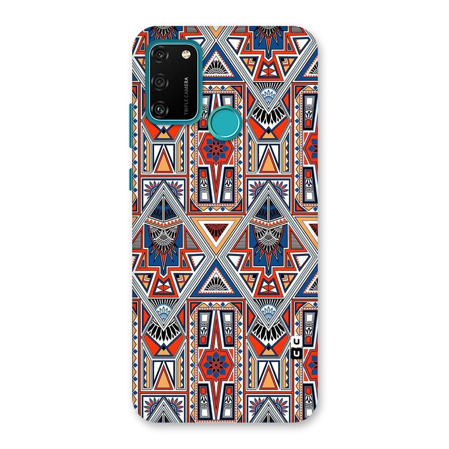 Creative Aztec Art Back Case for Honor 9A