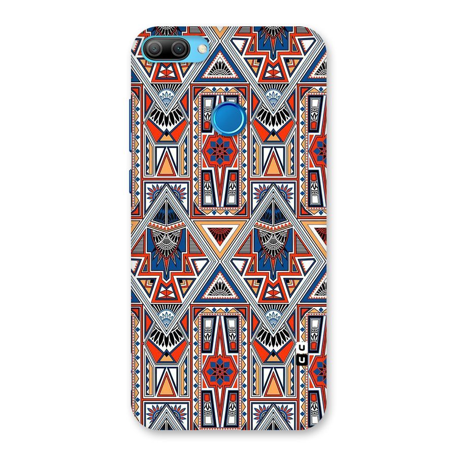 Creative Aztec Art Back Case for Honor 9N