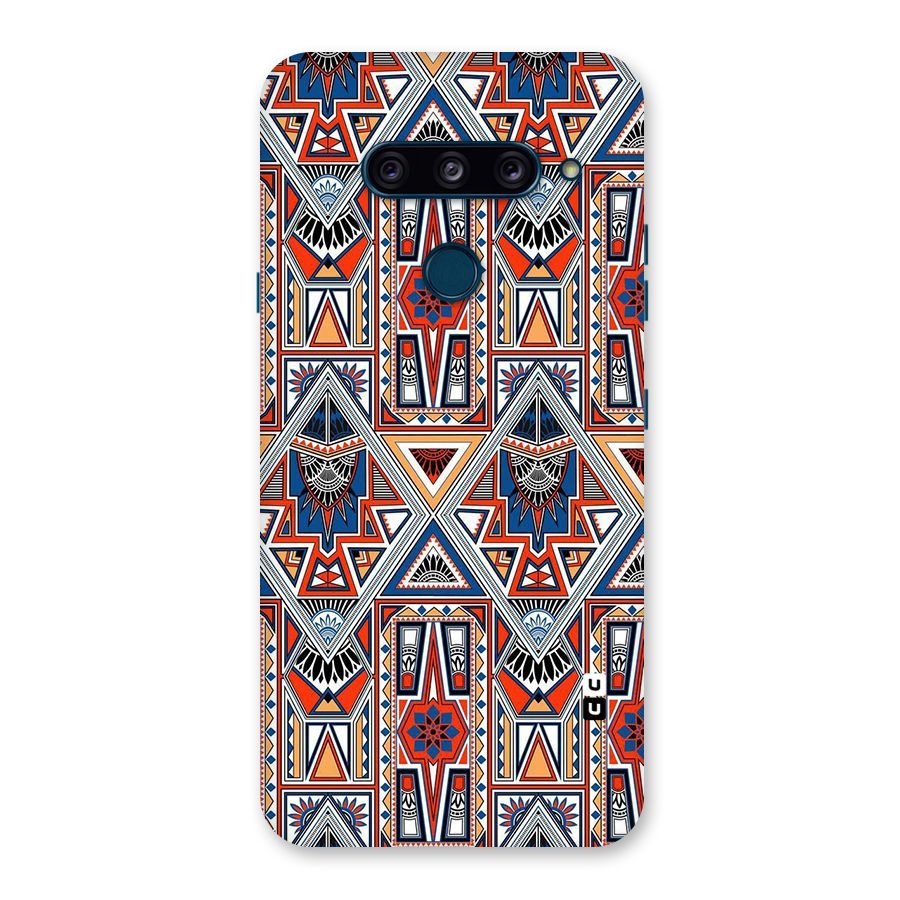 Creative Aztec Art Back Case for LG  V40 ThinQ