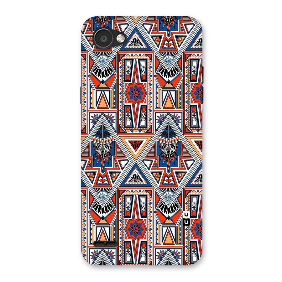Creative Aztec Art Back Case for LG Q6