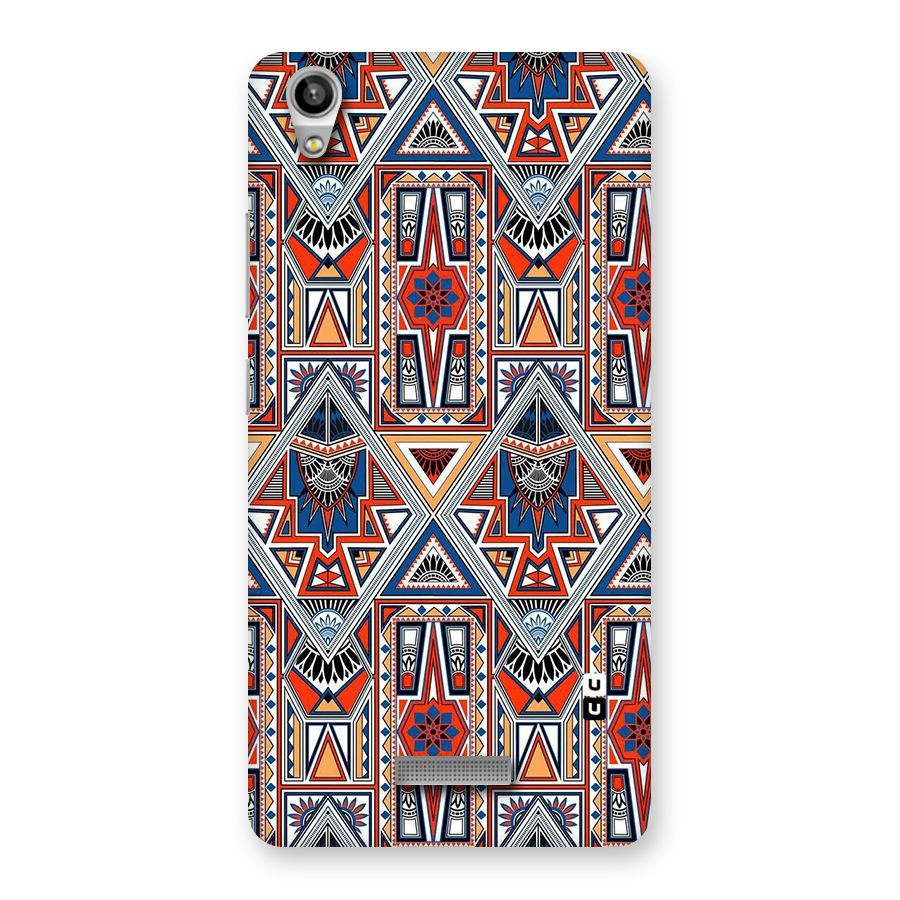 Creative Aztec Art Back Case for Lava-Pixel-V1