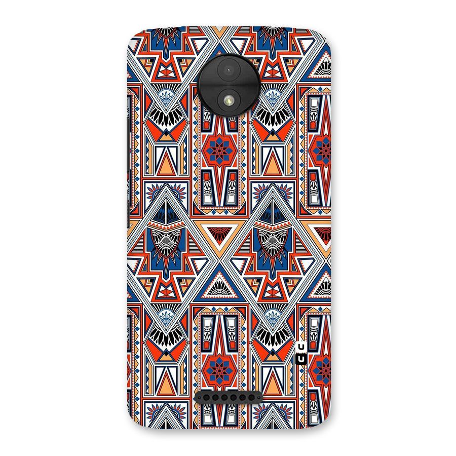 Creative Aztec Art Back Case for Moto C