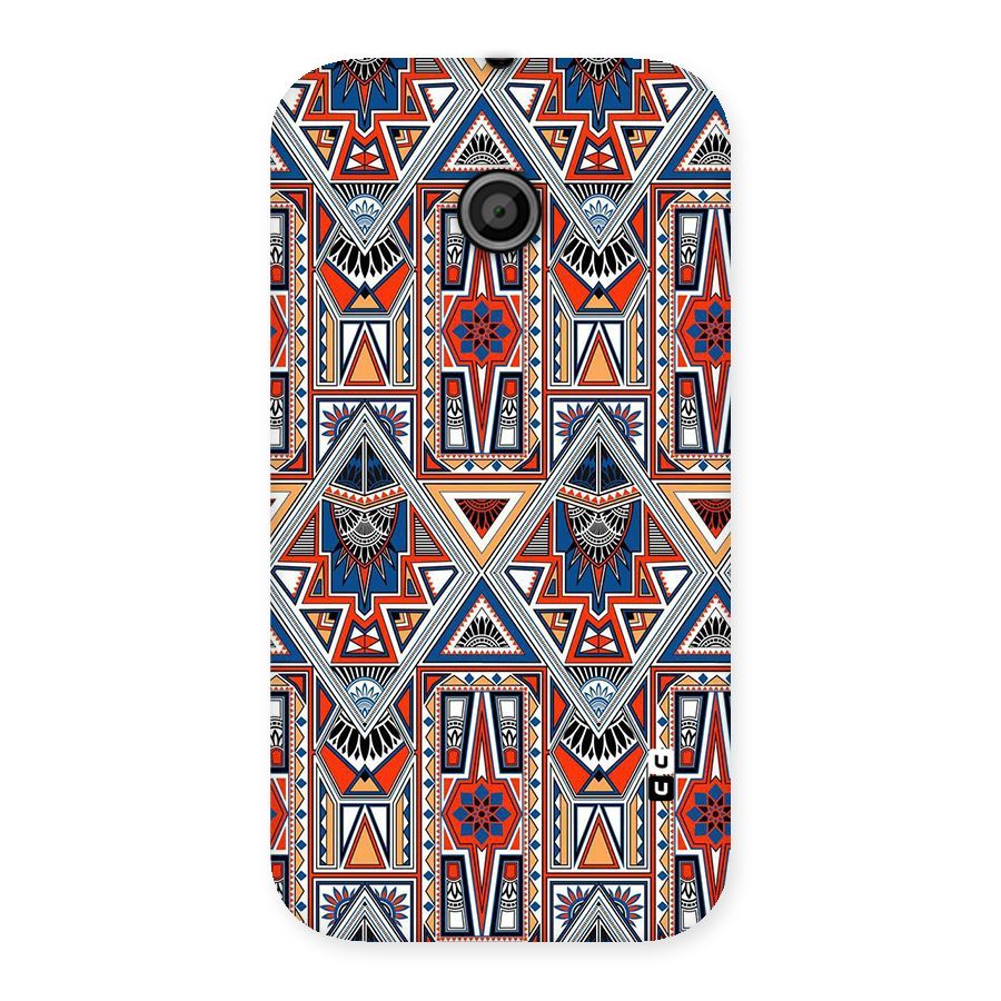 Creative Aztec Art Back Case for Moto E
