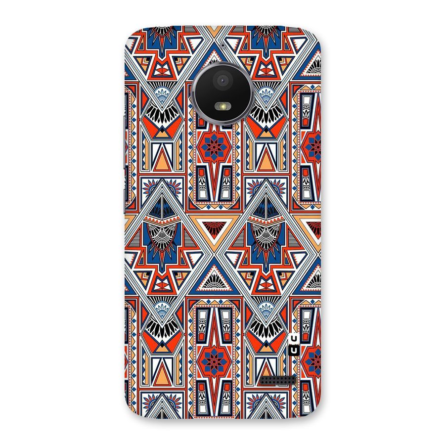 Creative Aztec Art Back Case for Moto E4