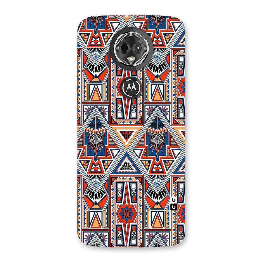 Creative Aztec Art Back Case for Moto E5 Plus