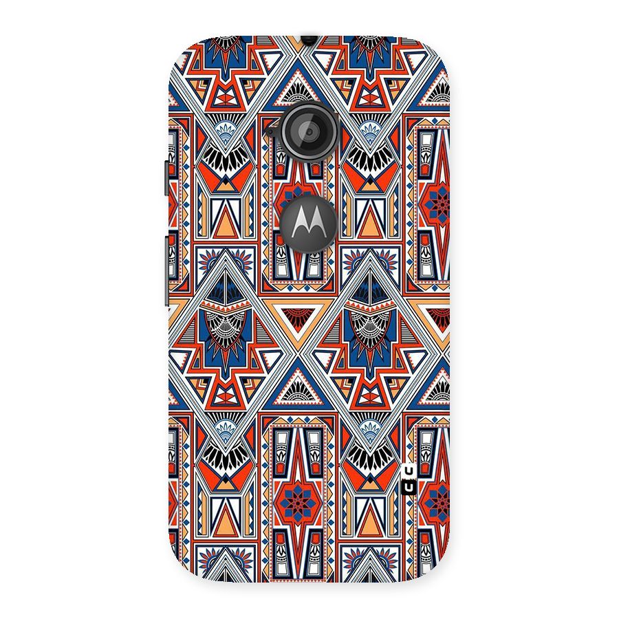 Creative Aztec Art Back Case for Moto E 2nd Gen