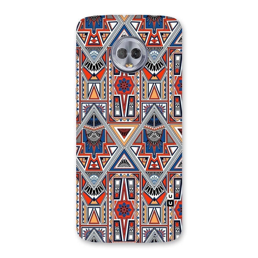 Creative Aztec Art Back Case for Moto G6 Plus