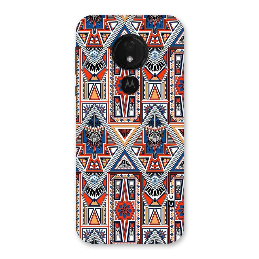 Creative Aztec Art Back Case for Moto G7 Power