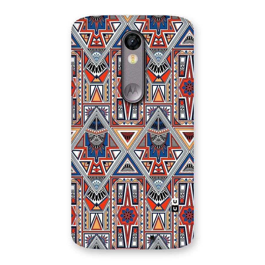 Creative Aztec Art Back Case for Moto X Force