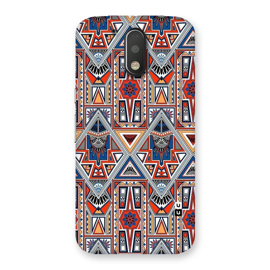 Creative Aztec Art Back Case for Motorola Moto G4 Plus