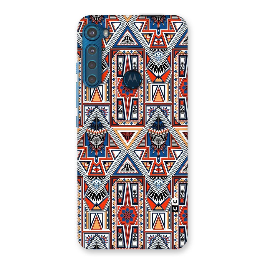 Creative Aztec Art Back Case for Motorola One Fusion Plus