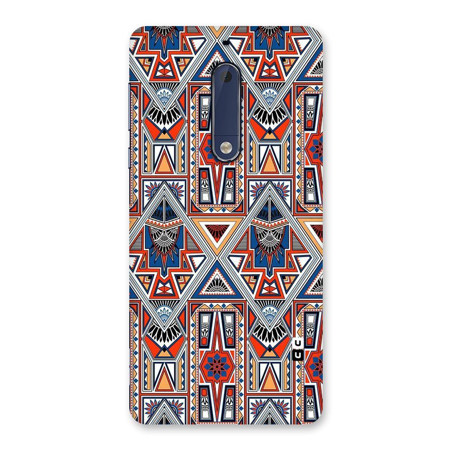 Creative Aztec Art Back Case for Nokia 5