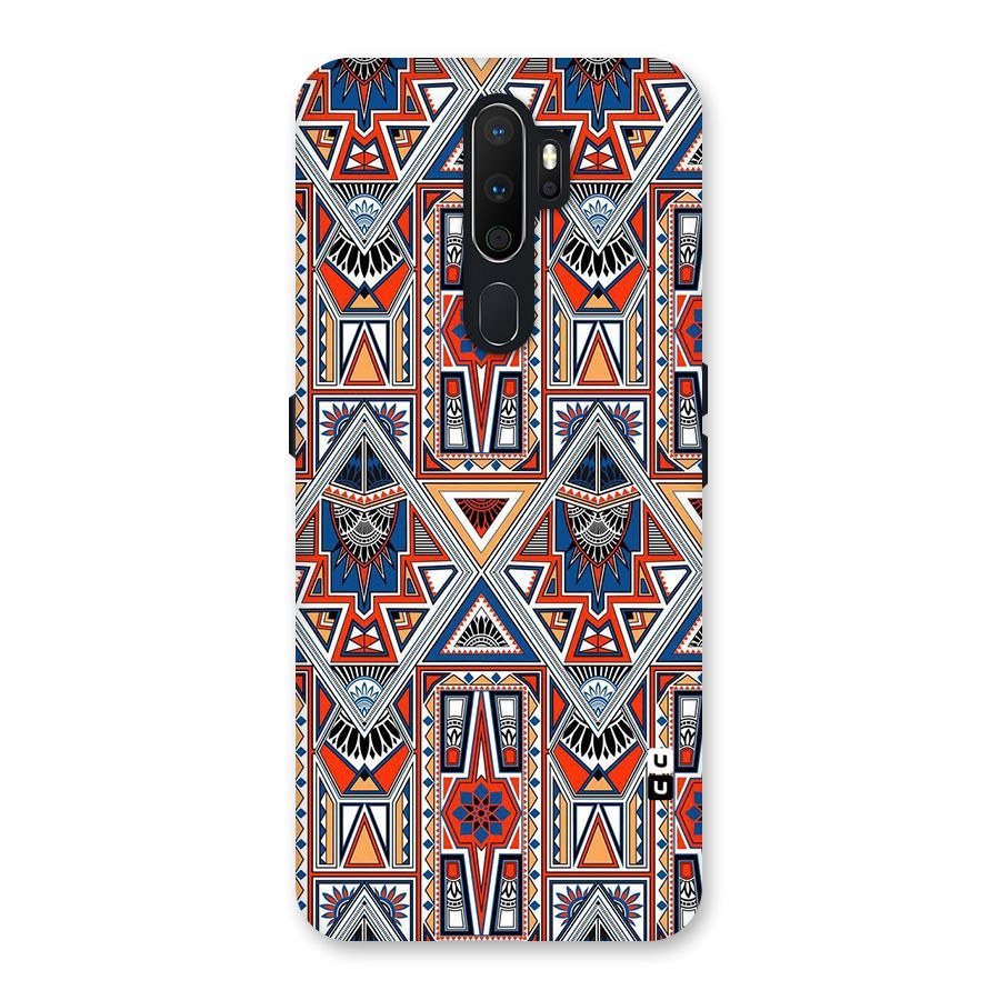 Creative Aztec Art Back Case for Oppo A5 (2020)