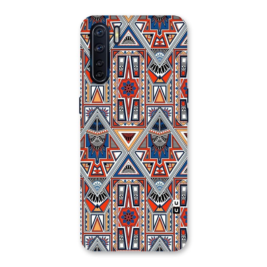 Creative Aztec Art Back Case for Oppo F15