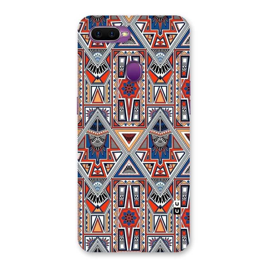 Creative Aztec Art Back Case for Oppo F9
