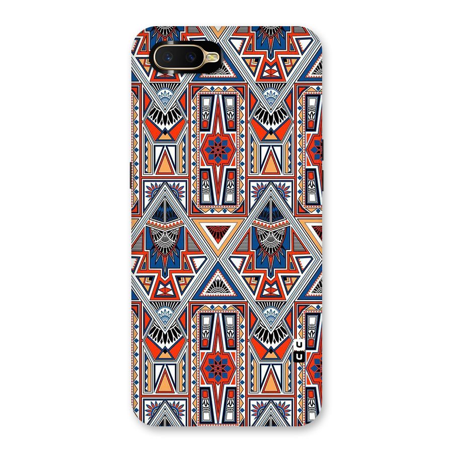 Creative Aztec Art Back Case for Oppo K1