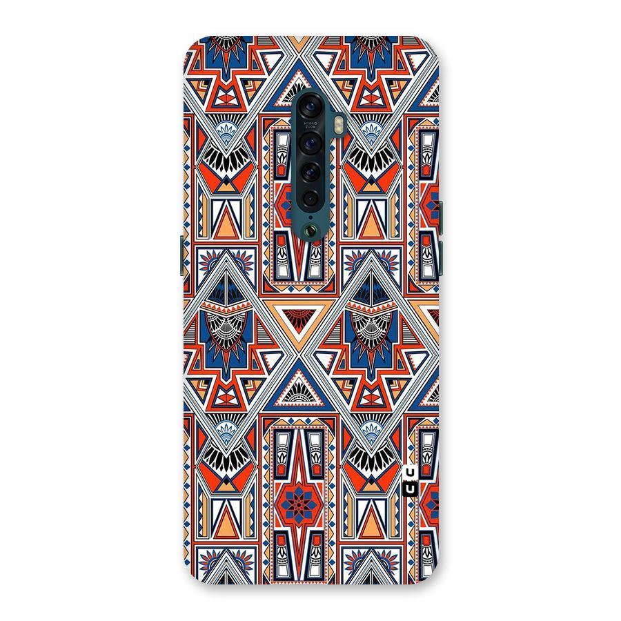 Creative Aztec Art Back Case for Oppo Reno2