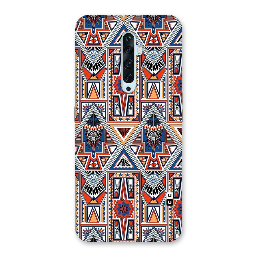 Creative Aztec Art Back Case for Oppo Reno2 F