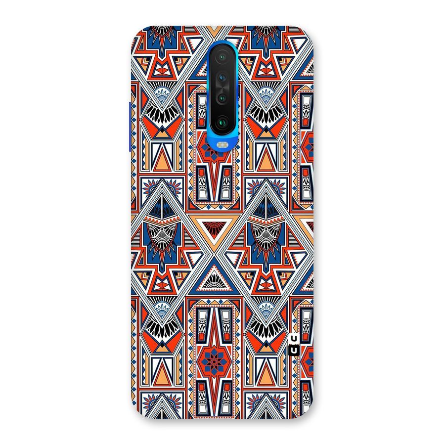 Creative Aztec Art Back Case for Poco X2