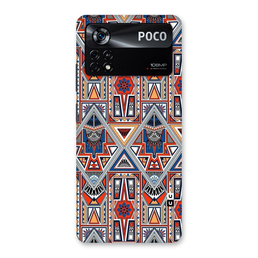 Creative Aztec Art Back Case for Poco X4 Pro 5G