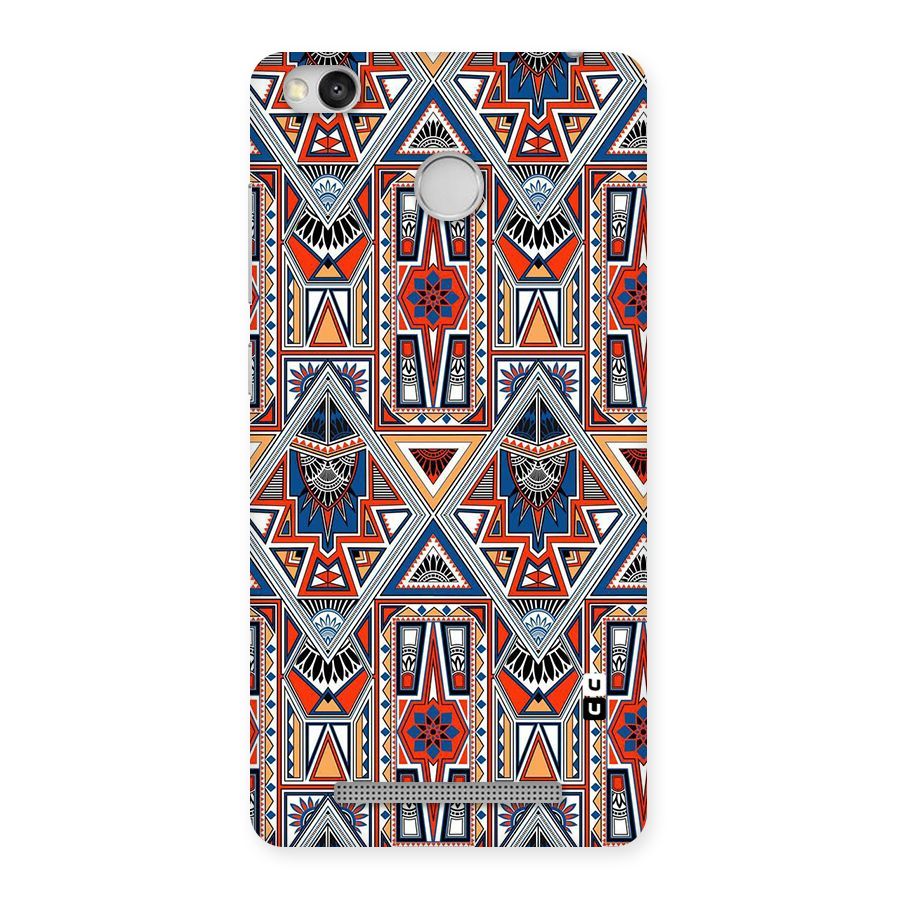Creative Aztec Art Back Case for Redmi 3S Prime
