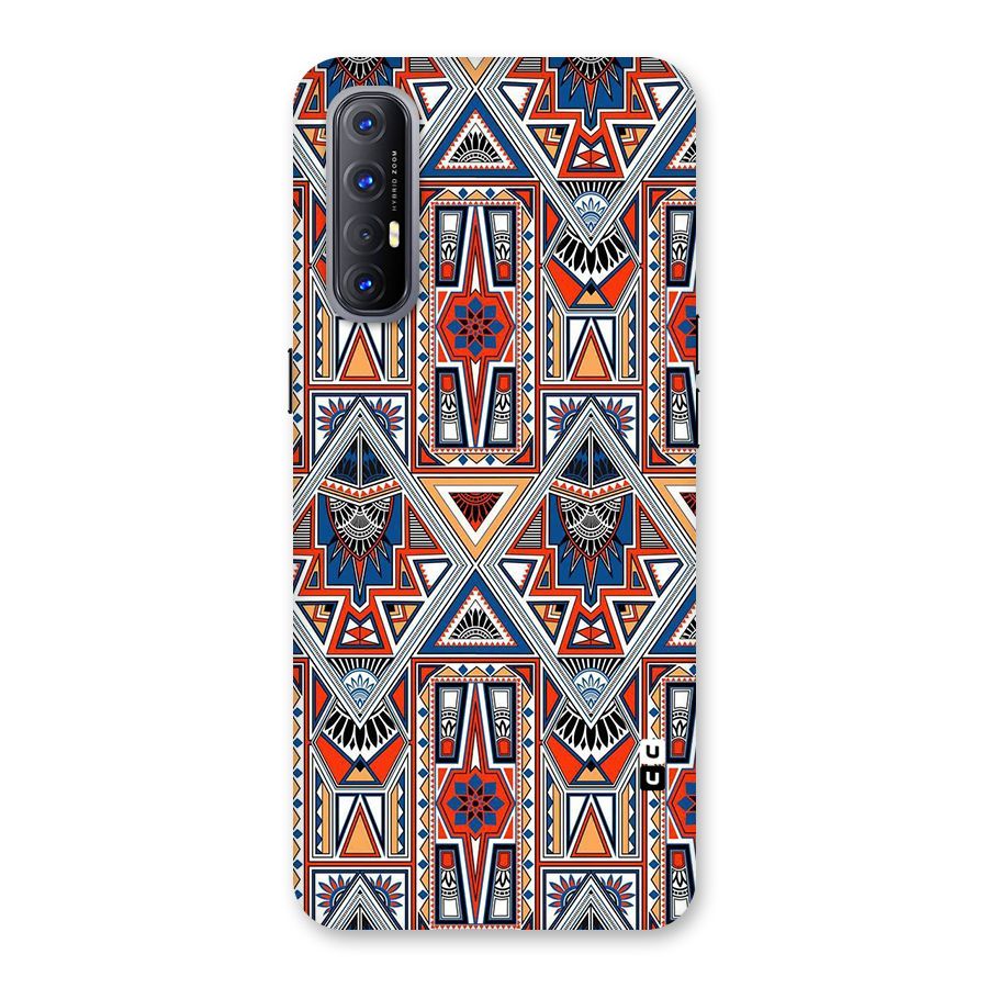 Creative Aztec Art Back Case for Reno3 Pro