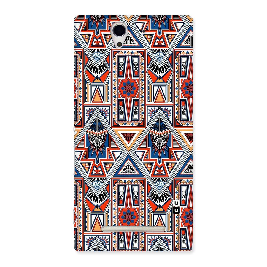 Creative Aztec Art Back Case for Sony Xperia C3