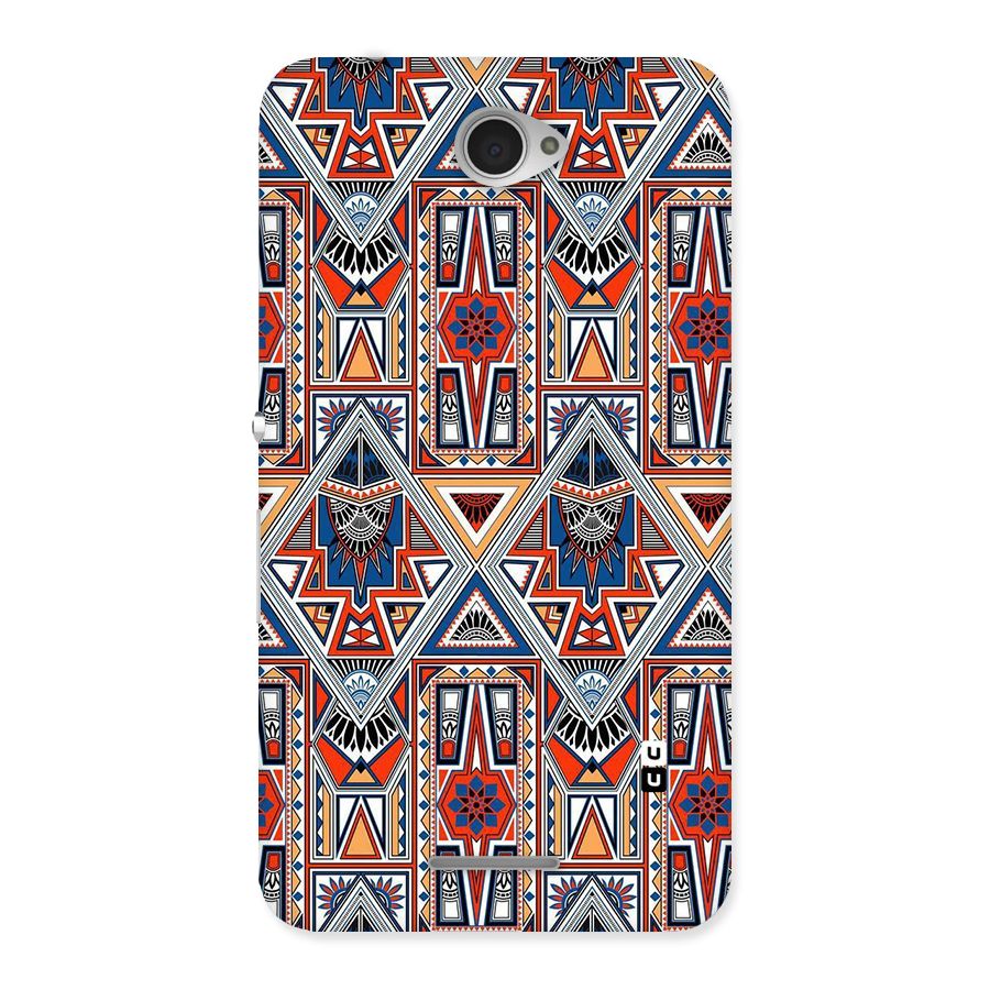 Creative Aztec Art Back Case for Sony Xperia E4