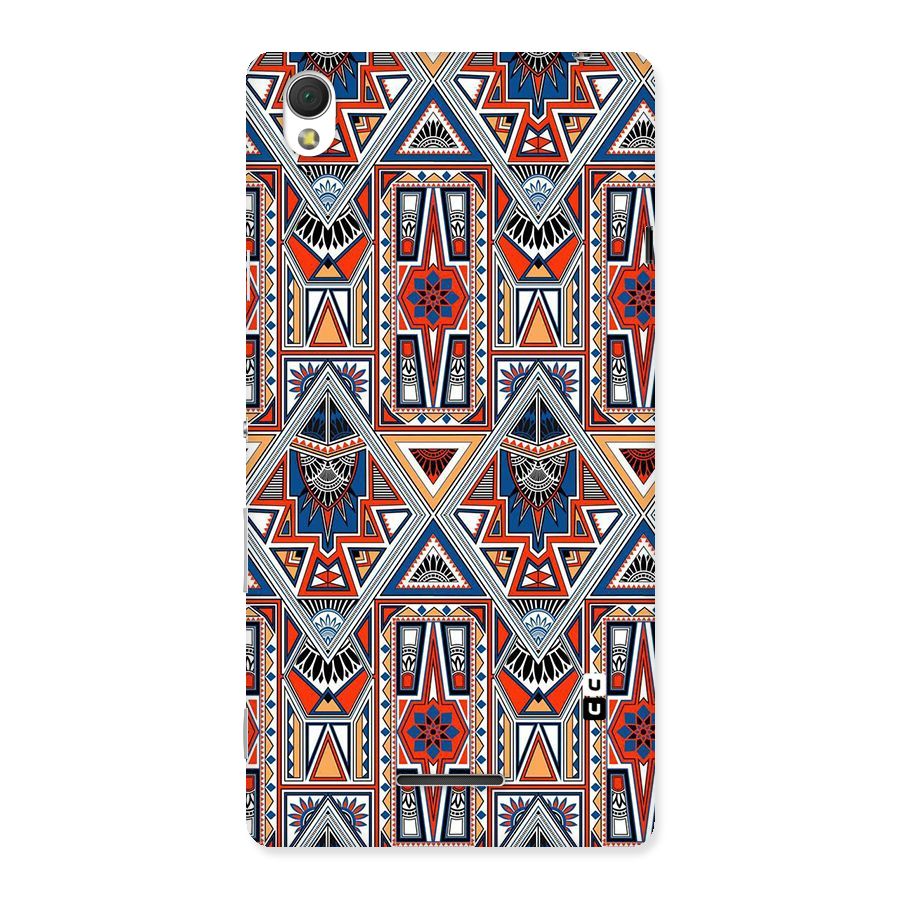Creative Aztec Art Back Case for Sony Xperia T3