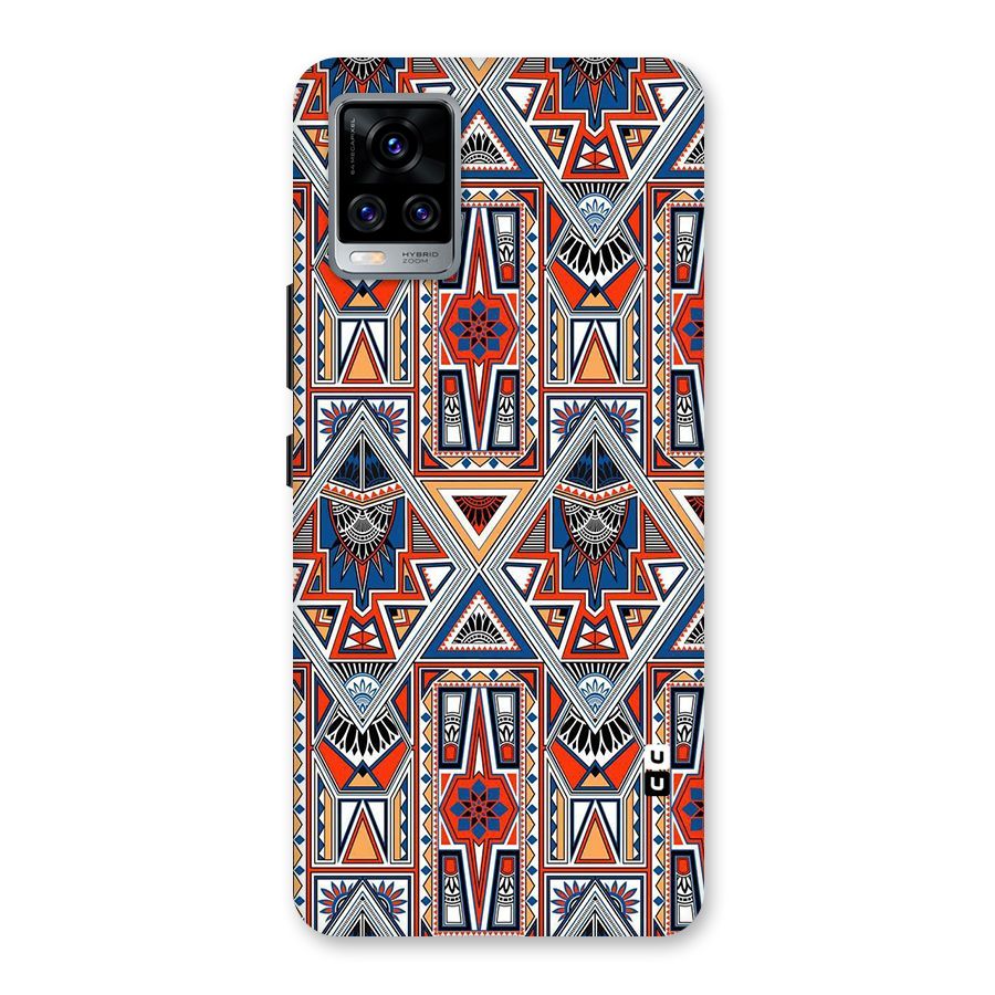 Creative Aztec Art Back Case for Vivo V20 Pro