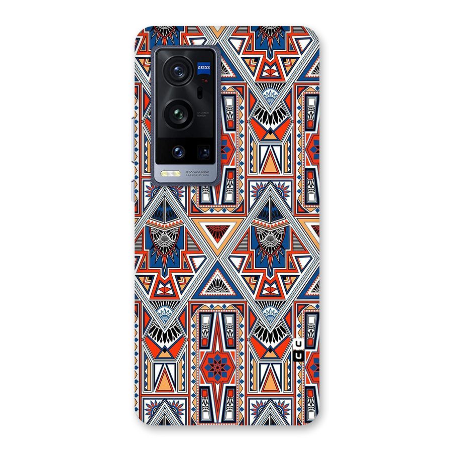 Creative Aztec Art Back Case for Vivo X60 Pro Plus