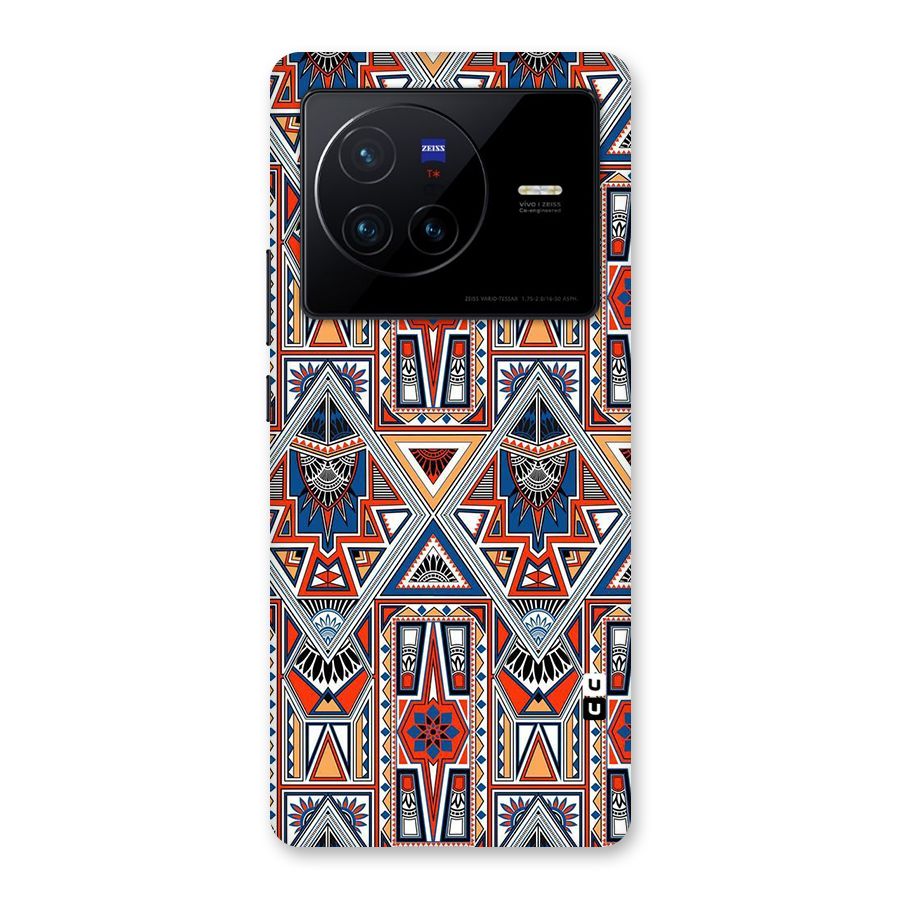 Creative Aztec Art Back Case for Vivo X80